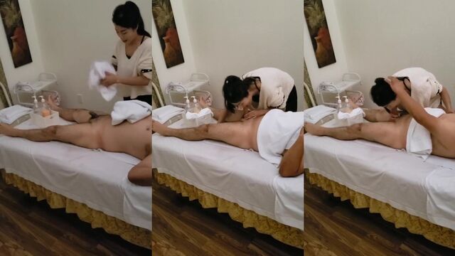 Massage parlor with an Asian twist, where passion takes over