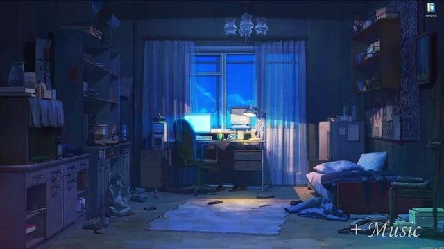 Бесконечное лето - Комната Семёна визуалайзер - живые обои для Wallpaper Engine