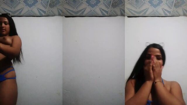 Hot lives part27 with a beautiful novinhas, keeping things steamy online