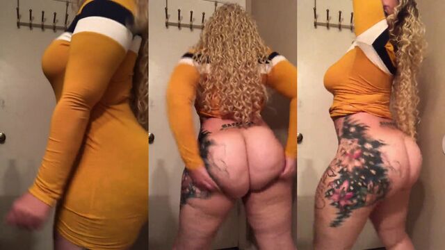 Red Thunda gets fucked by ebony big booty on BBWHighway