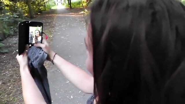 A man masturbates and comes in public park and a girl walks by