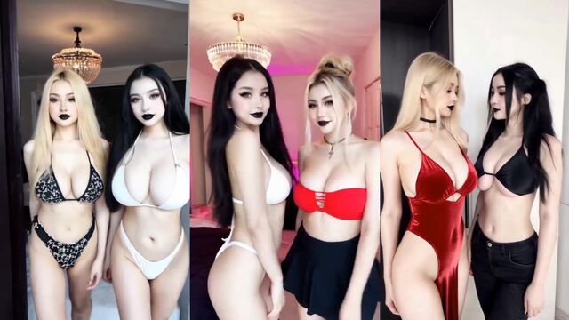 Gothic hottie Ária Swan gets fucked in a sensual pose