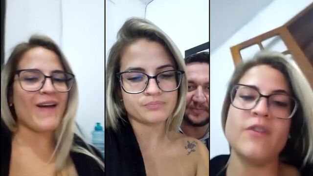 Bruna Carlos got her cunt pounded by a big dick in an intense session