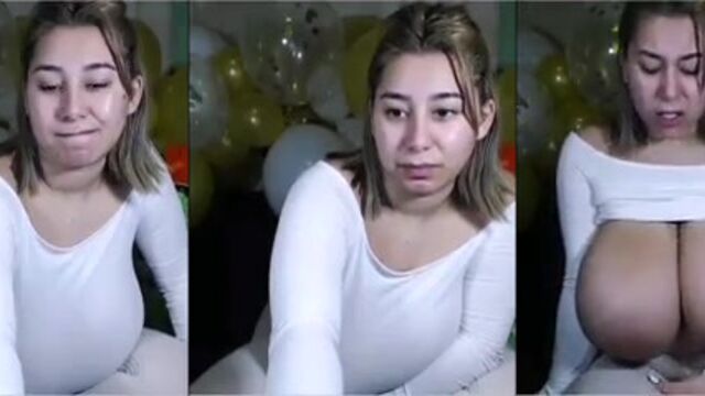 Random Big Tit Webcam Show featuring big tits and webcam action