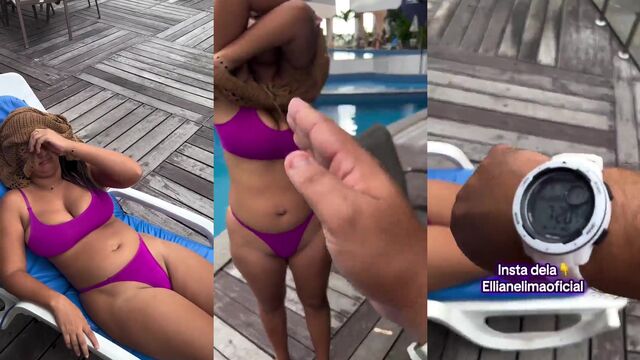 Elliane Lima is a beautiful Peruvian who loves to fuck