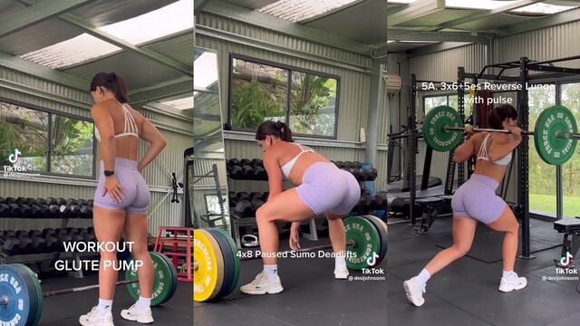 Desi Johnson is famous for her huge boobs and amazing ass, watch!