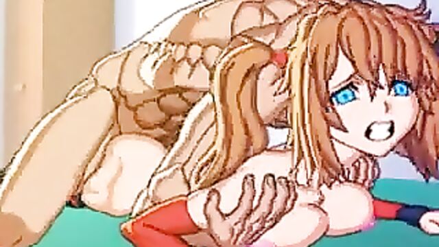 A pretty girl is engaged in passionate sex, part 3