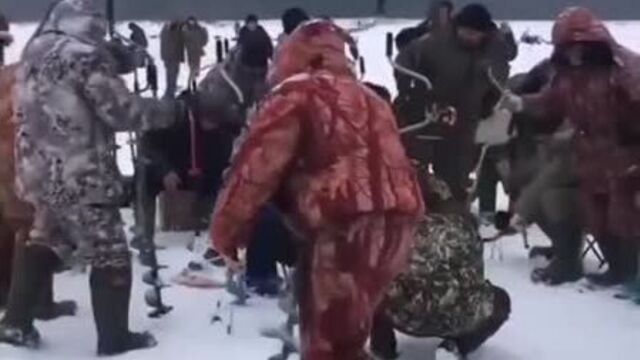 Рыбалка зимой