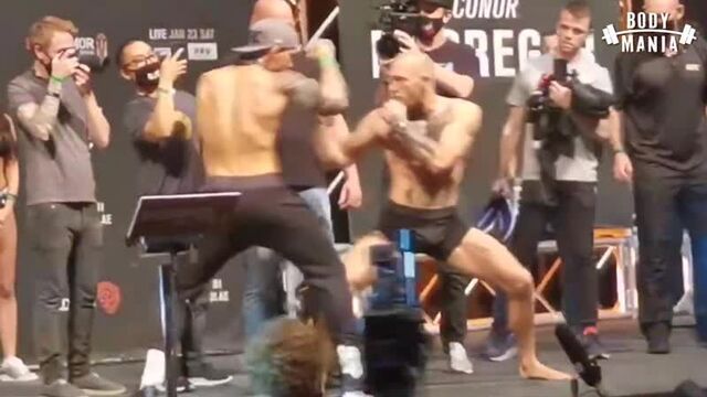 Бой Конор Макгрегор vs Дастин Порье! Полный бой. Нокаут