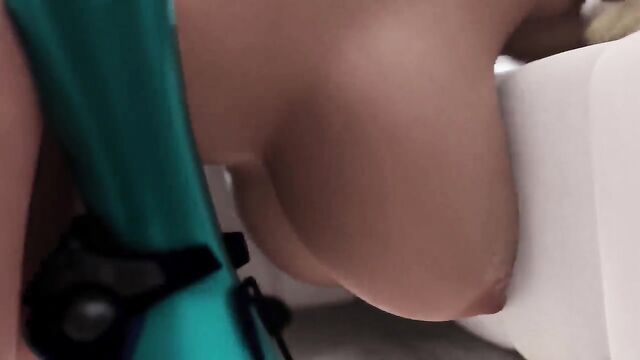 Two hot futanari girls are having a good time and fucking hard