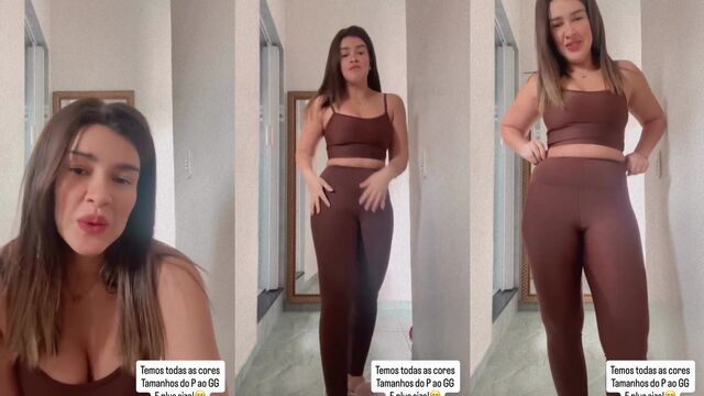 Two Brazilian gostosas getting fucked by a big dick