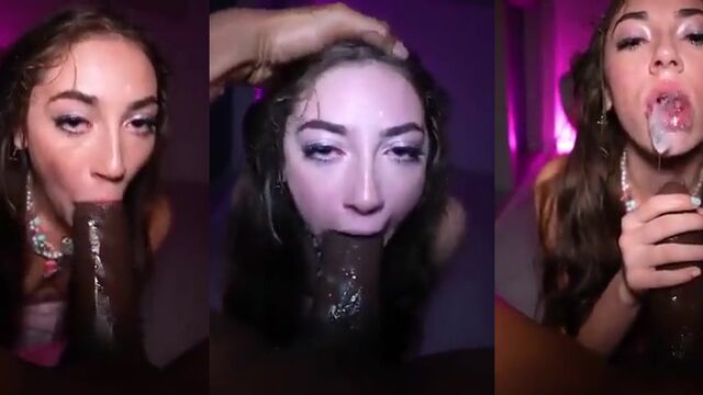 A girl is just a crazy cum slut