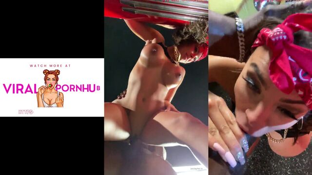 Lu1a St0r gets her pussy naked and swallows cum in this hot video