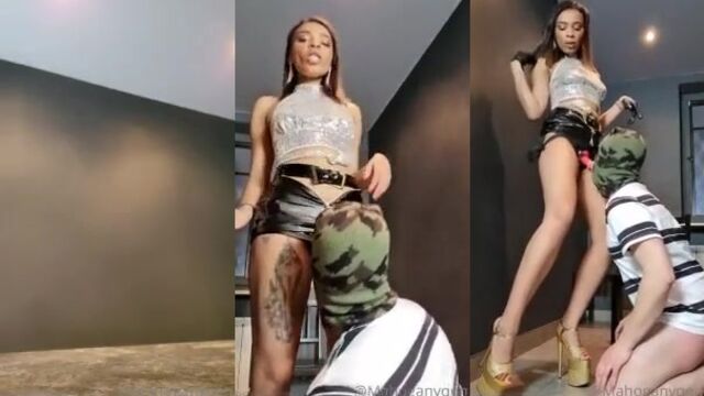 Strap-on sex and pegging action for everyone