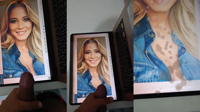 The greatest cum tribute for an amazing girl Diletta Leotta