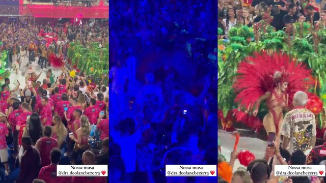 Bunch of hot girls in Carnaval 2024 Deolane Bezerra action