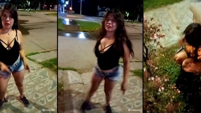 MILF loves to take daring risks