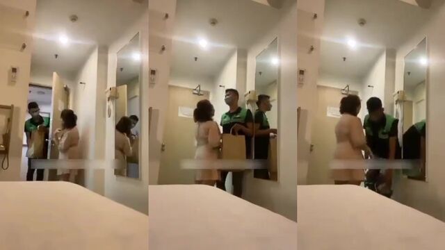 He earned a blowjob tip as a reward for his service
