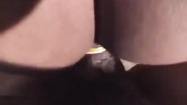 The ass is being watched by a tree