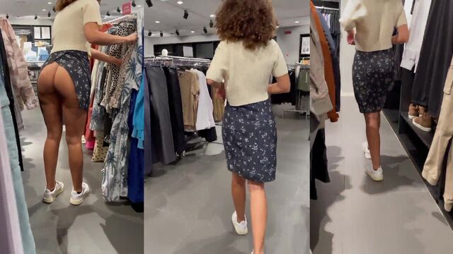 Public flashing with a twist, not just a simple act