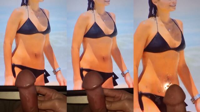 Jordana Brewster's celebrity cum tribute scene - TV version