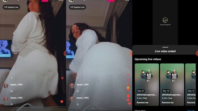 I think it is time for another IG Live show