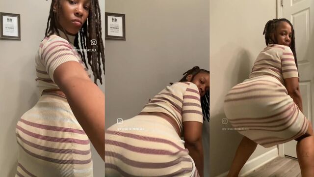 Lala loves to get fucked in her round ass hole