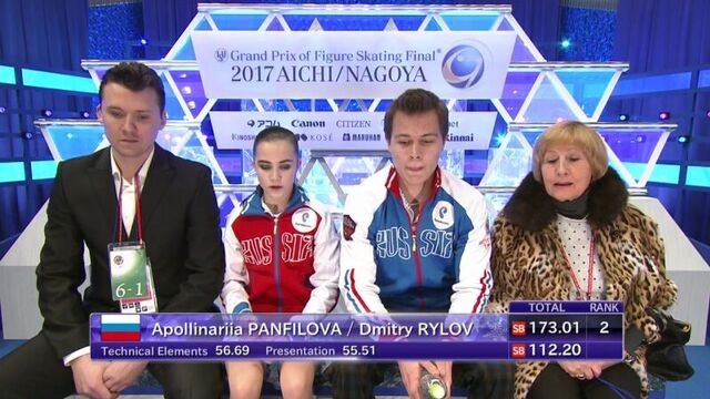 Аполлинария Панфилова/ Дмитрий Рылов - ПП- ISU JGP Final