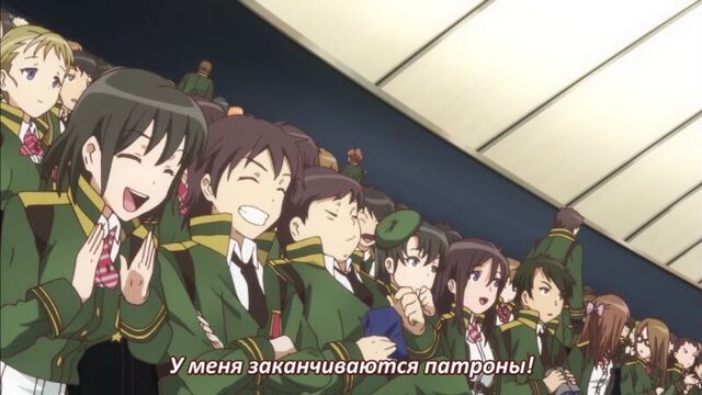 АнтиМагическая Академия "35-ый тестовый взвод" / Taimadou Gakuen 35 Shiken Shoutai - 3 серия (Субтитры)