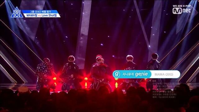 190517 Produce X 101 ep.3 [EXO - MAMA] Hwang Yoonsung