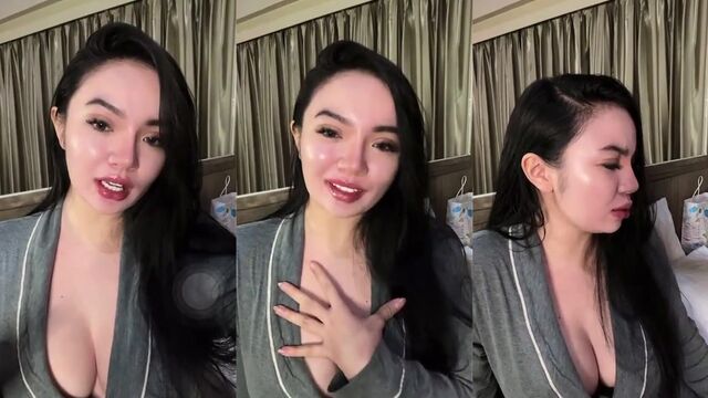 A sexy girl shows her big boobs on Bigo Live