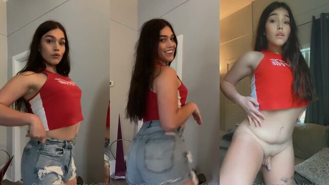 Ariel X dominated Bella Rossi in a lesbian wrestling match with a strapon