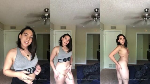 Kasey Kei is a hot trans performer who loves to get down and dirty