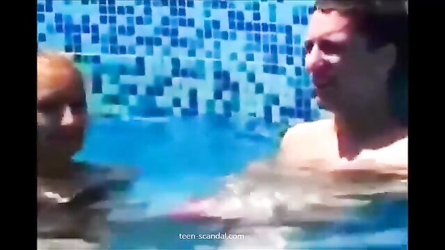 The award for the sluttiest in the waterpark goes to one