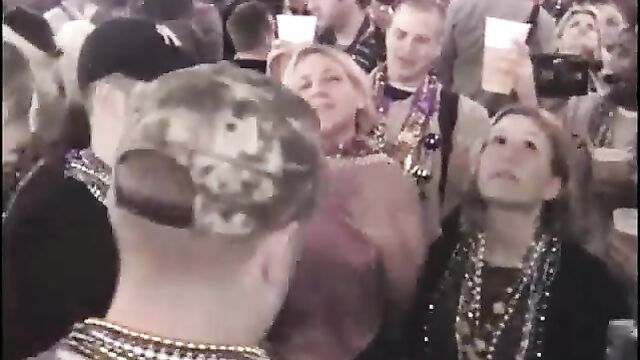 Mardi Gras 2001 Uncensored - DM, a steamy masked encounter
