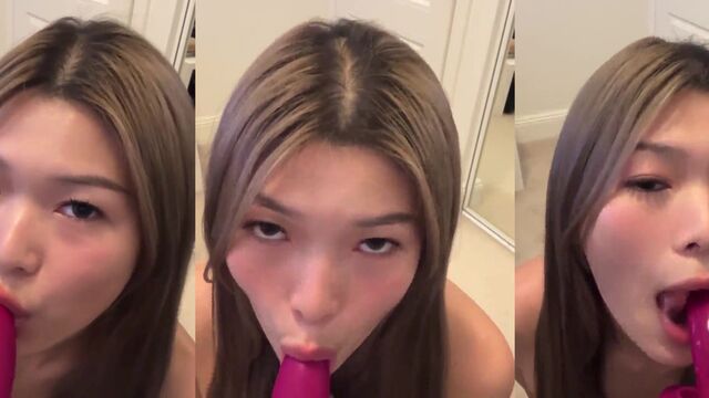 Vivian is an Asian teen who loves to strip tease