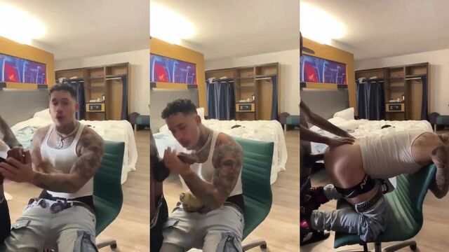 Light-skinned guy who claims to be straight gets fucked by BBC