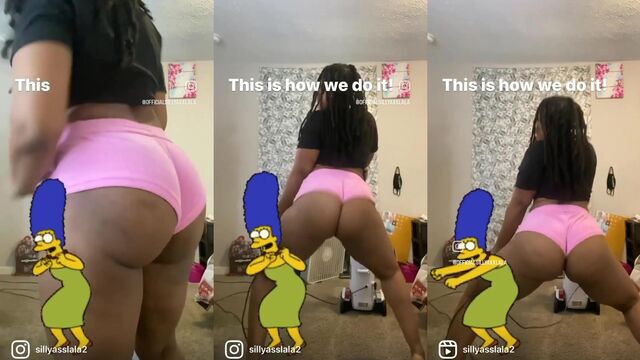 Sweet girl Lala has a great ass and she loves to get fucked there