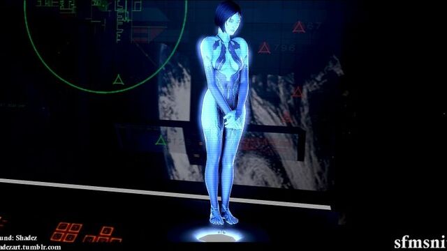 Halo Cortana hologram