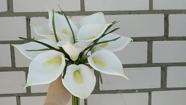 Букет калл из фоамирана