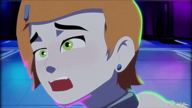 Gwen experiences a real orgy in the second part