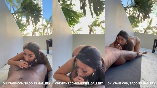 Two cute girls captured in a baddies gallery collection