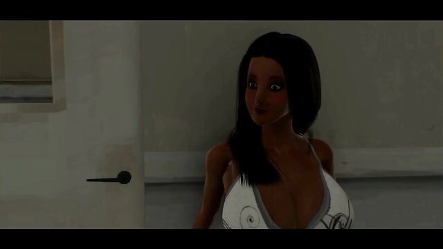 A happy futa honeymoon story, part 7, where the beautiful bride is a slut