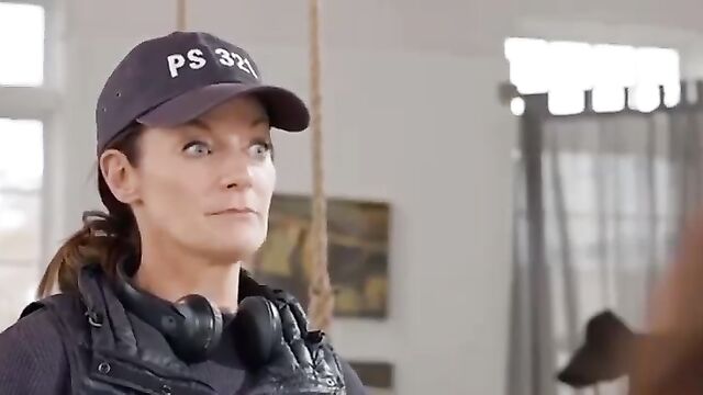 Cute Michelle Gomez in a passionate act