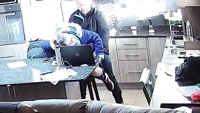Couple having sex on IP cam, part 1
