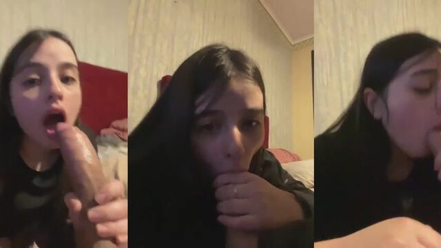 An Argentine guy got his dick sucked by a beautiful woman in a steamy session
