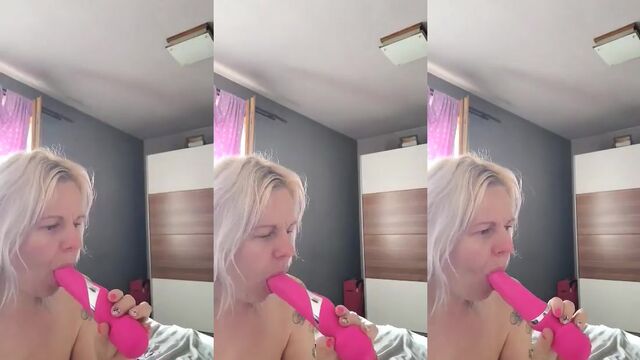 Hot Hungarian MILF seduces a young guy with her amazing body