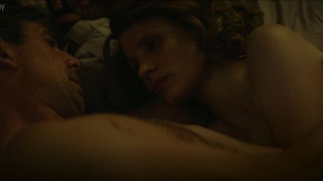 Джессика Честейн (Jessica Chastain) голая в фильме "Жена смотрителя зоопарка" (The Zookeeper's Wife, 2017, Ники Каро) 1080p