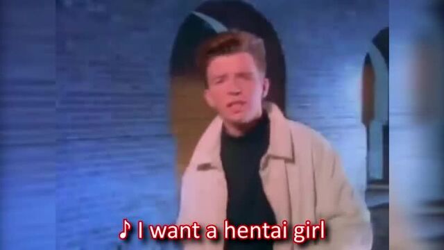 Rick Astley - Hentai