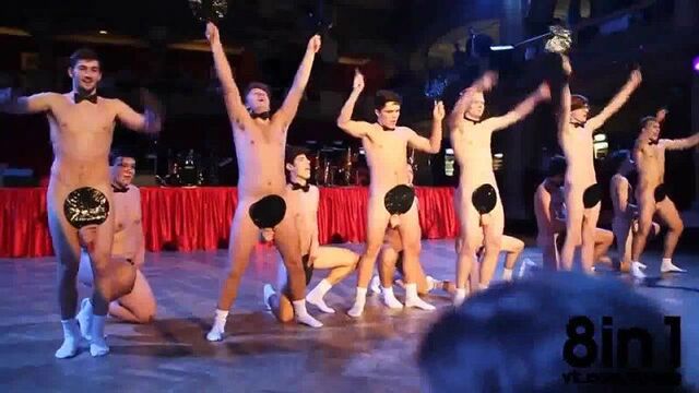 Голые студенты танцуют со шляпами, Чехия / Student dancing naked on Dj Ozma Drinkin 'Boys / GJK 2015